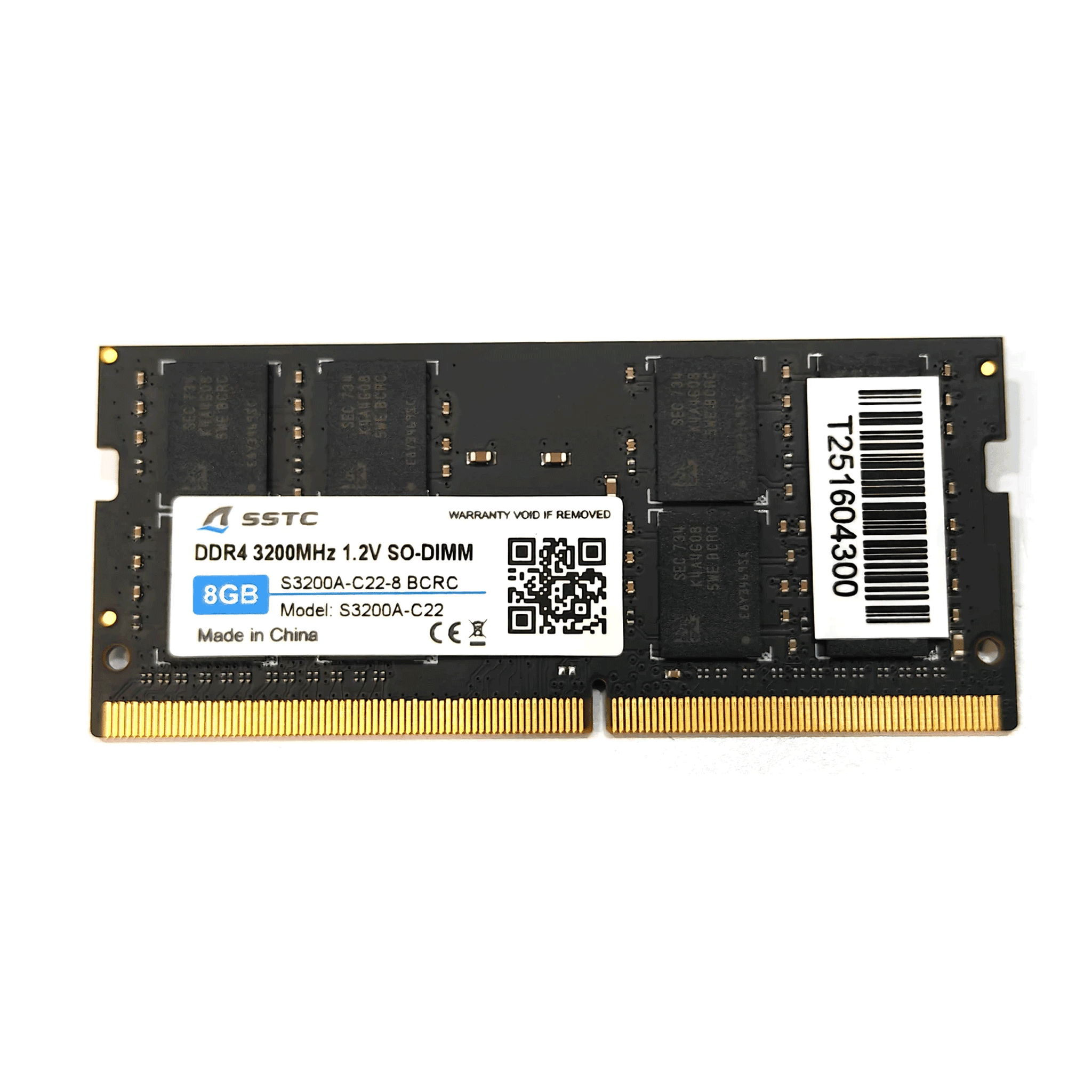 RAM Laptop SSTC 8GB DDR4 | (1x8GB), 3200MHz