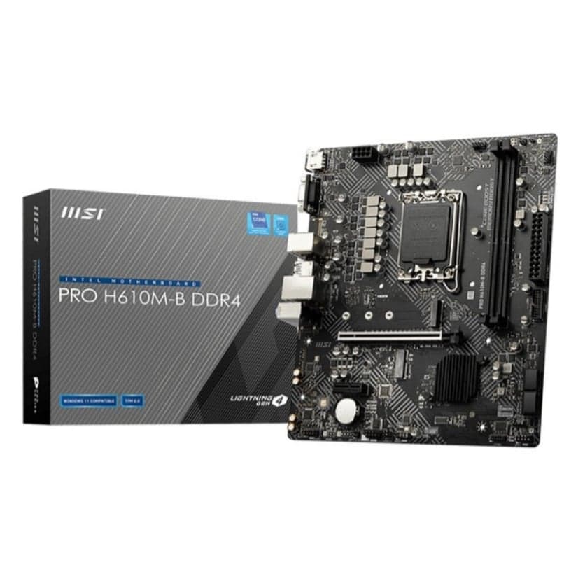 Mainboard MSI H610M Bomber DDR4 | LGA 1700, mATX, 2 khe RAM