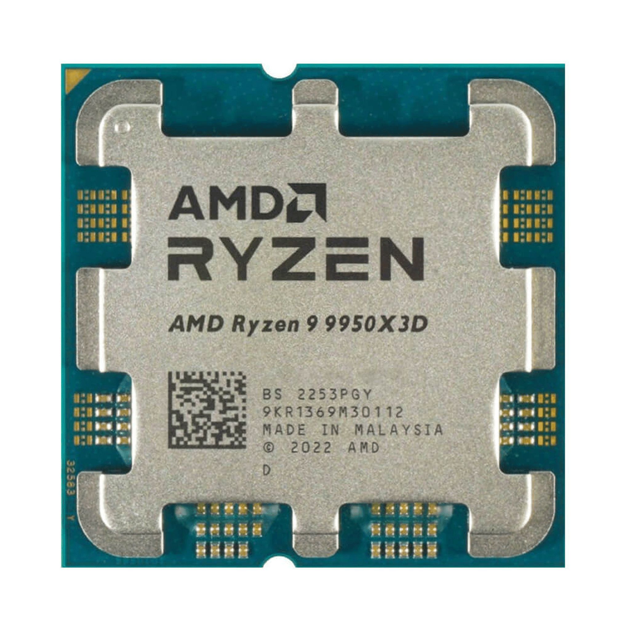 CPU AMD Ryzen 9 9950X3D Tray - Nobox | AM5, 16 nhân/32 luồng, Max 5.7 GHz