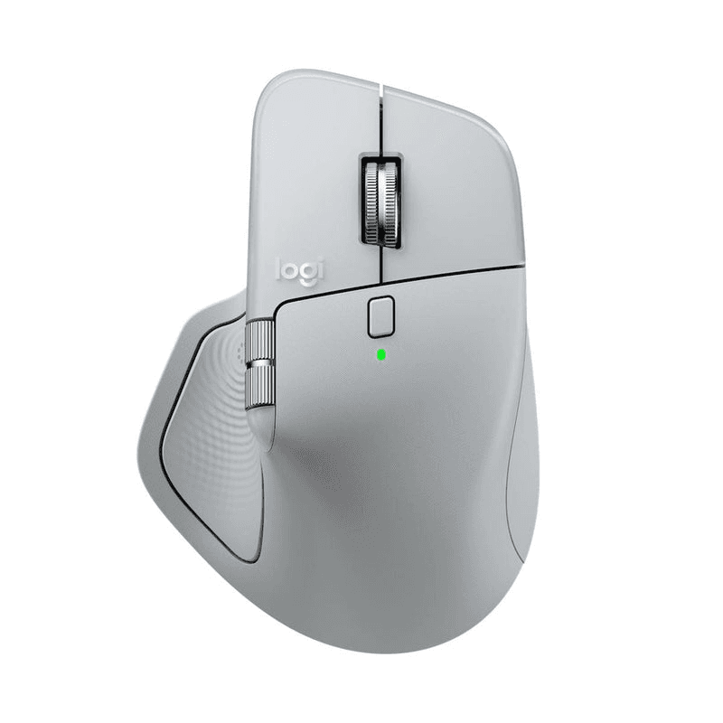 Chuột văn phòng Logitech MX Master 4 | Bluetooth 5.1, 8000 DPI, 150g, Xám