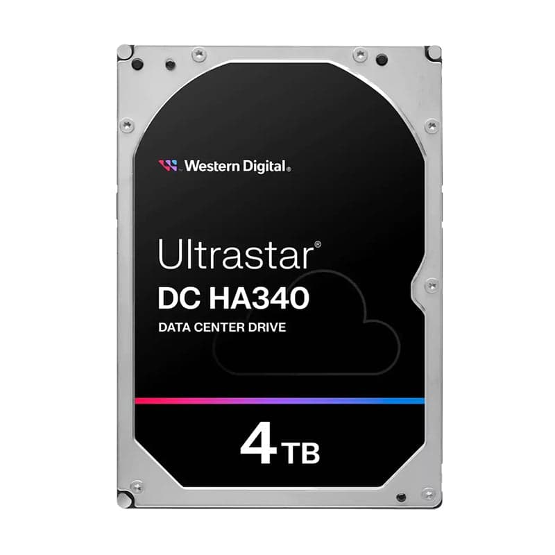 Ổ cứng HDD Western Digital Ultrastar DC HA340 4TB | SATA III, 3.5", 7200RPM, CMR (WUS721204BLE6L4)