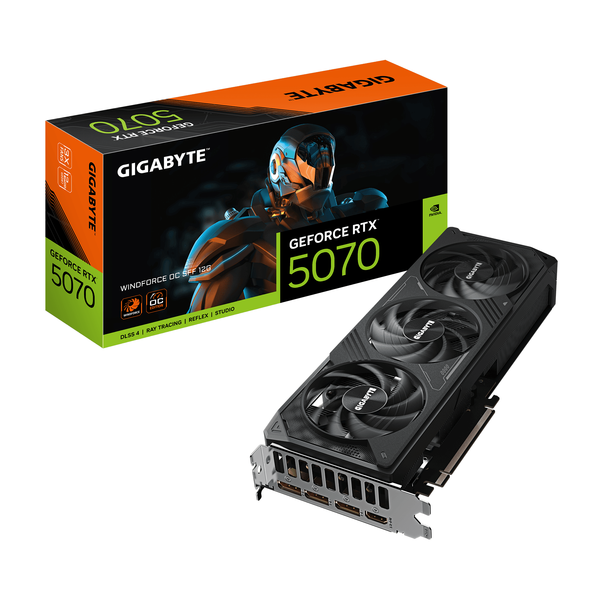 Card màn hình Gigabyte RTX 5070 12G WINDFORCE OC SFF