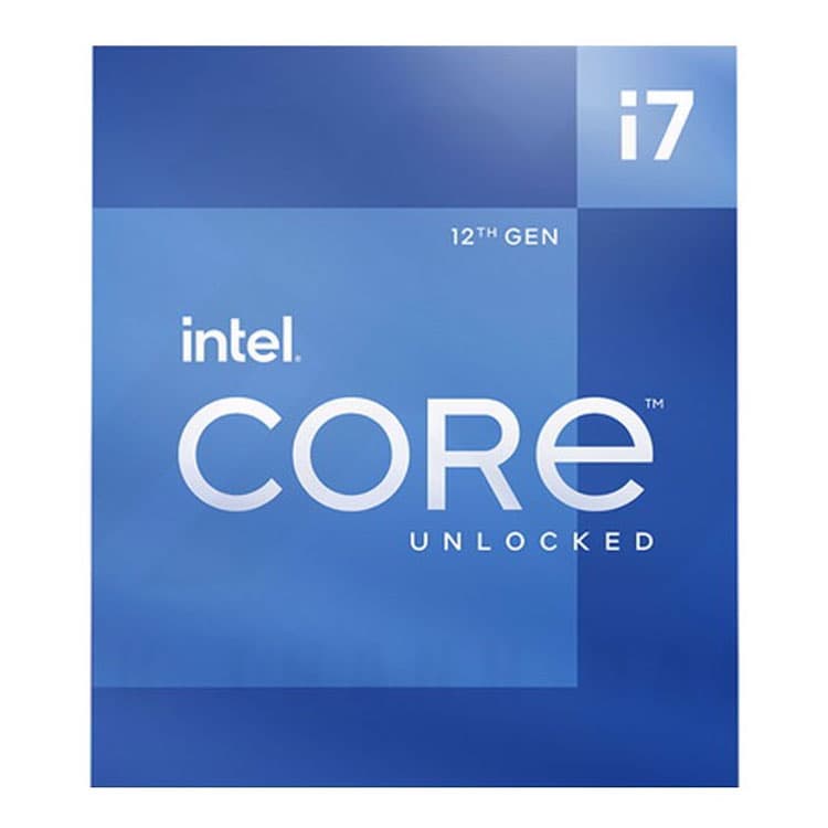 CPU Intel Core i7 12700F | LGA 1700, 12 nhân/20 luồng, Max 4.9 GHz