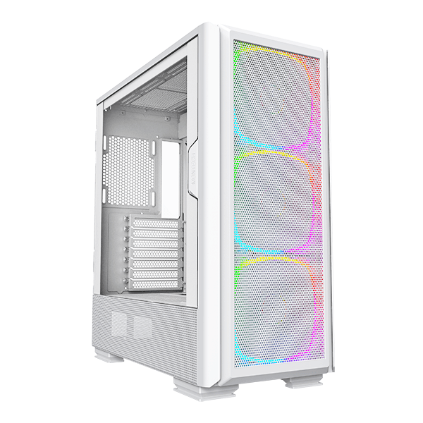 Thùng máy Montech Sky Two GX - White | Kèm sẵn 3 fan 14cm