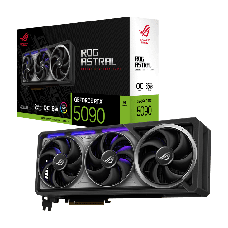 Card màn hình NVIDIA GeForce RTX 5090 ASUS ROG Astral OC | 32GB GDDR7, 21760 CUDA, 1000W